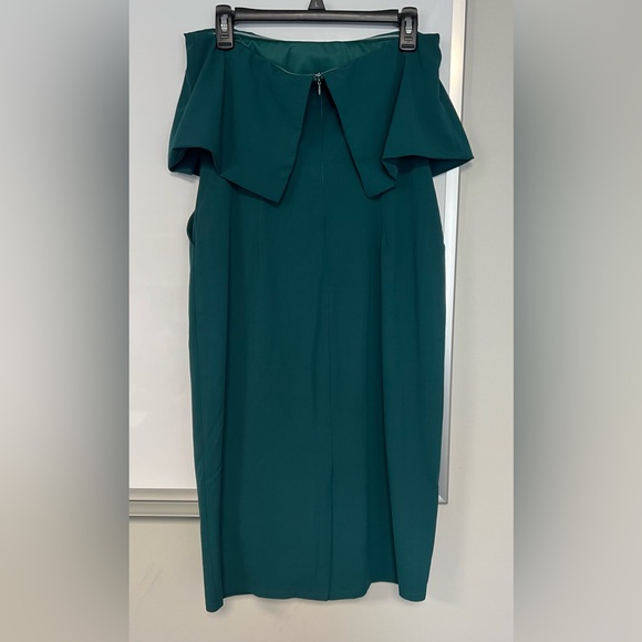 Lulus Lots of Love Emerald Green Strapless Midi Dress- Size Medium - Picture 4 of 5